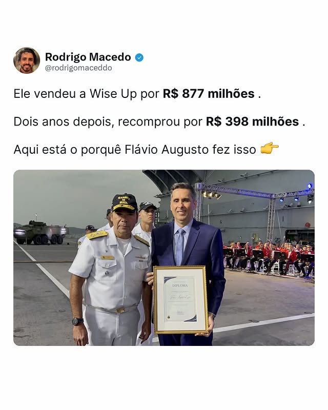 Flávio Augusto e a Wise Up